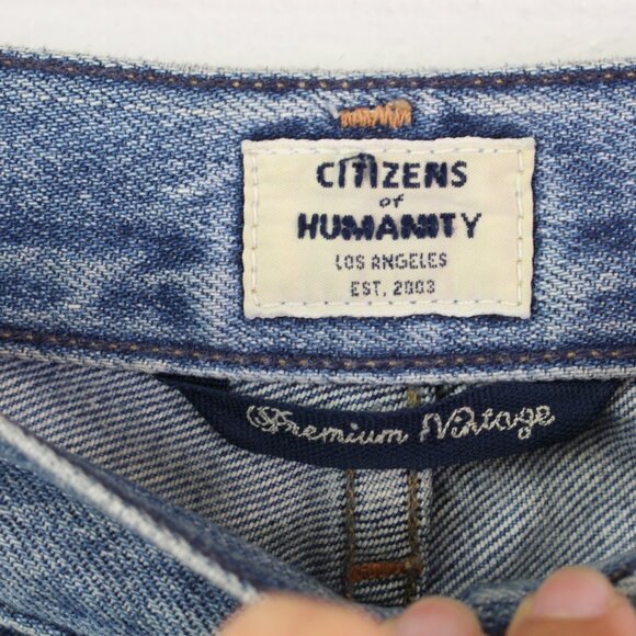 Citizens of Humanity Liya Hi-lo Hem Classic Fit Jeans Size 27 - Picture 6 of 11